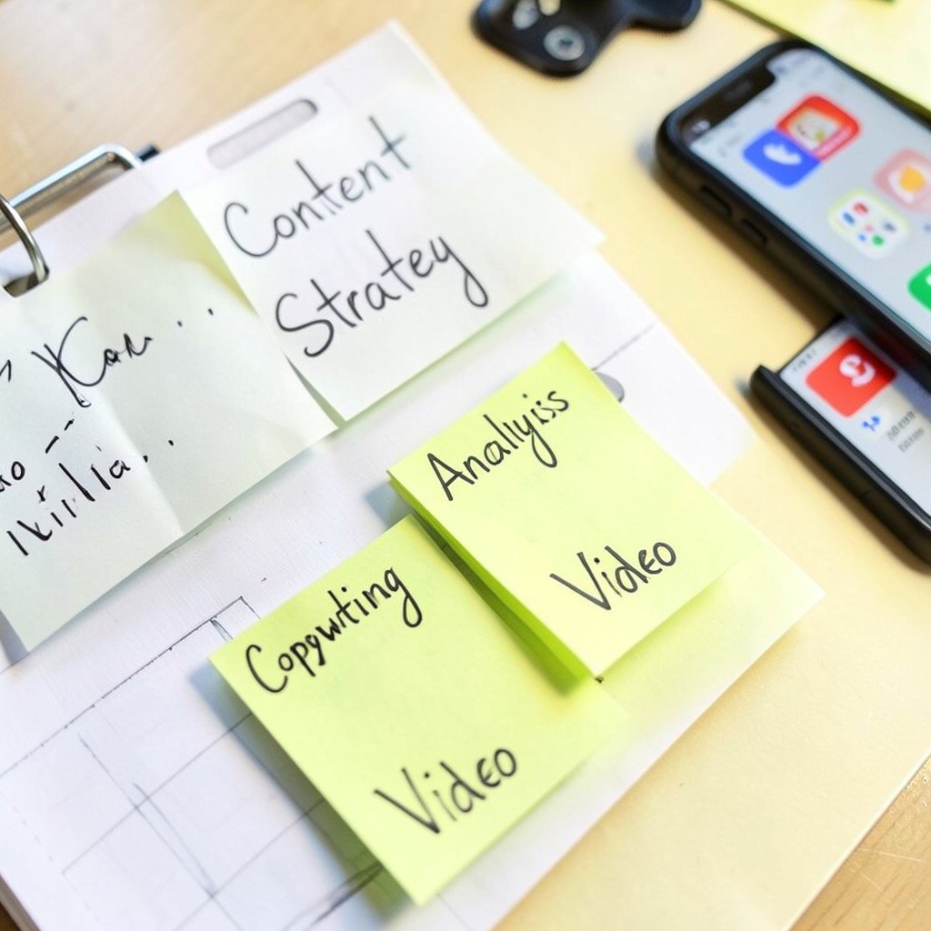 Skills list for social media marketing jobs including content strategy and analytics.